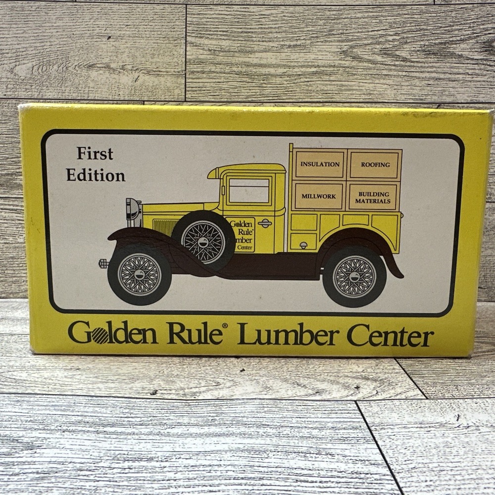 GOLDEN RULE 1930 Model A Pickup Die Cast Coin Bank‎ #1054